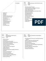 Course Info