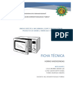 Actividad 5 Horno Microondas Ficha (Grupo)