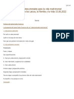 Itinerario Catecumenal para La Vida Matrimonial