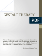 Gestalt Therapy