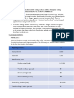 Group1 Variable Costing