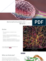 Hormonal Communication and Synapses