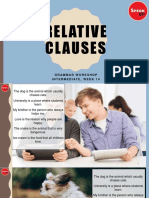 Relative Clauses