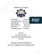 TW Final Lab Report Assignment 8