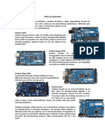 Tipos de Arduino