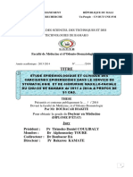 Titre: Universite Des Sciences, Des Techniques Et Des Technologies de Bamako