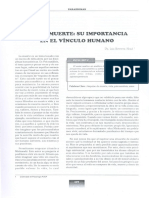 Vida Y Muerte: Su Importancia en El Vínculo Humano: Ps. Luis Tlerrem