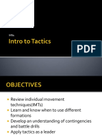 Tactics Class