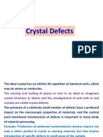 Crystal Defects