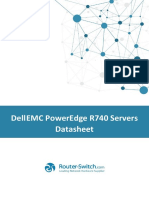 Dell Emc Poweredge r740 Servers Datasheet