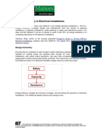 Energy Efficiency in Electrical Installations