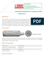 AAC - Overhead - Bare - Conductor BS - 215-1 - Standard