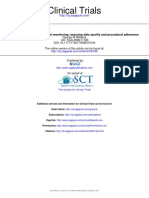 The Other Side of Clinical Trial Monitoring Assuring Data Quality and Procedueral Adherence