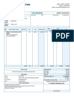 Mobile Purchase Bill