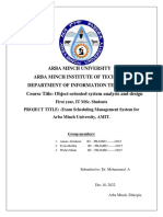 Exam Scheduling System ProPosal.