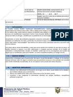 Conversatorio Acerca de Abuso Sexual Intrafamiliar y Como Prevenirlo