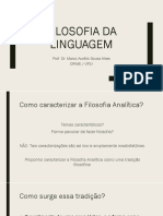 Slides - Filosofia Da Linguagem