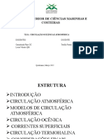 Circulação Atmosférica e Oceânica