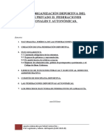 6 - TEMA Organización Deportiva Del Sector Privado II. Las Federaciones Nacionales y Autonómicas