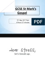 AQA GCSE ST Mark S Gospel