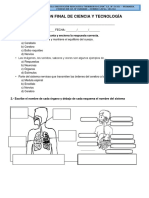 Evaluacion Final de Ciencia y Tecnologia