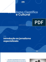 Slides de Aula - Jornalismo Especializado e Segmentado