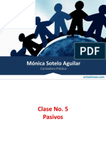 Clase No 5 Pasivos NIF