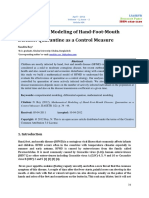 Mathematical Modeling of Hand-Foot-Mouth Disease: Quarantine As A Control Measure