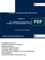 1° El Hombre en Sociedad, Conflicto de Intereses y Su Solución