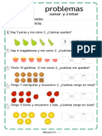 Problemas Sumar Restar