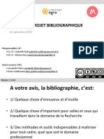 Réaliser Une Synthèse Biblio