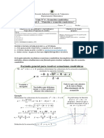 Guia 6 Ecuacion Cuadratica 3° 2020