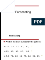 Chapter 4 FORECASTING