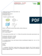 Avaliação Matemática 2 Ano - CEPI 2022