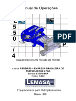 Manual (Lemasa) Bomba 1050 L550-4 Bap-Giii P-102