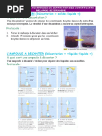 Fiche 3 Techniques de Separation