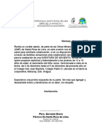 Carta de Colaboración