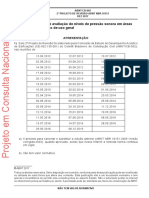 2º PROJETO DE REVISÃO ABNT NBR 10151 - Acústica - Medição e Avaliação de Níveis de Pressão Sonora em Áreas Habitadas