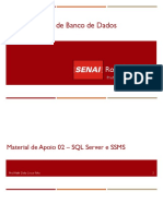 ABD - Material 02 - SQL Server e SSMS