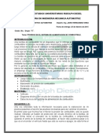 Pruebas en El Sistema de Alimentacion de Combustible