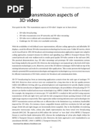 Chapter 4 - The Transmission Aspects of 3D Video