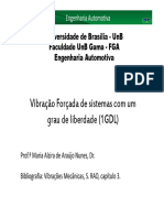 Aula 3 - Sistemas Forçados Com 1 GDL