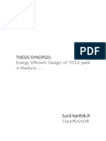 THESIS SYNOPSIS Tidle