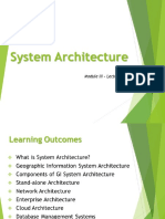 SDI Module III - System Architecture