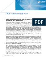 Pillar Two Model GloBE Rules Faqs