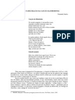 Análise e (Re) Criação Da Canção Da Ribeirinha