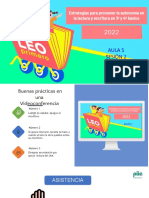 AULA 5 S2 ESTRATEGIAS DE AUTONOMÍA LECTURA Y ESCRITURA 3° y 4° 2022