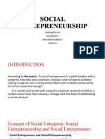 Social Entrepreneurship