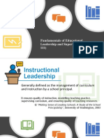 Instructional Leadership 