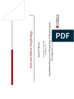 Item and Pattern Morphology - QMMMD